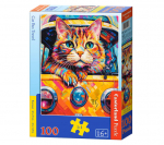 Pusle Castorland 100 elementi: buss kassidega