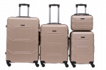 Kohvrite komplekt 4in1 Bagia, beež