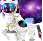 Happy People AS-02 Galaxy ja Star Projector astronaut