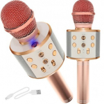 Karaokemikrofon - heleroosa, Izoxis