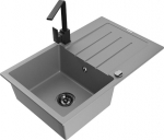 Graniidist k&ouml;&ouml;givalamu Mexen Bruno koos segisti ja sifooniga, Grey/Black
