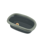 Kassi WC Sprint 10 43x31x14cm hall/roheline