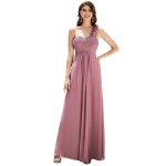 Naiste &uuml;he &otilde;laga maksikleit Ever-Pretty, roosa