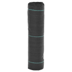 vidaXL Umbrohuvastane agrotekstiil, must, 0,5x10 m, PP