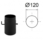 Korstnatoru D-120 mm, Paksus 2 mm, Pikkus 250 mm