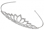 Pulmakaunistused Crown Tiara Diadem Juuksekaunistus
