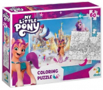 Pusle "minu v&auml;ike poni" 2in1, 60 t&uuml;kki, lastele