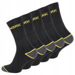 Tugevad meeste t&ouml;&ouml; sokid "WORK" - 5 paari, soe ja mugav, ideaalne igaks t&ouml;&ouml;p&auml;evaks! 65% puuvillast, et tagada maksimaalne mugavus ja kauakestvus., 39/42