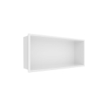 Roostevabast terasest s&uuml;vistatav riiul WALL-BOX valge 45x20x10 cm