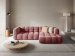 Pehme nurgadiivan Cosmopolitan Design Sky 4, roosa