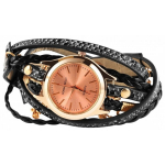 Naiste k&auml;ekell Donna Kelly, musta rihmaga