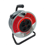 Metallist m&auml;hisega pikendusjuhe - Boxer, 2950W 3x2,5mm&sup2; / 50 meetrit