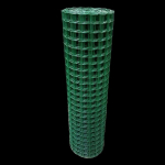 PVC-kattega joodetud tara 1mx10m(12,7x12,7)