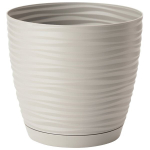 Lillepott SAHARA koos kandikuga 23cm, hall