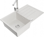 Graniidist k&ouml;&ouml;givalamu Mexen Bruno segisti ja sifooniga, White/Chrome