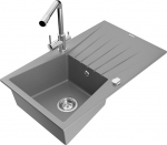 Graniidist k&ouml;&ouml;givalamu Mexen Cesar segisti ja sifooniga, grey/Chrome