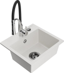 Graniidist k&ouml;&ouml;givalamu Mexen Milo segisti ja sifooniga, valge/must/kroom