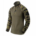 Meeste taktikaline dressipluus Helikon-Tex MCDU Combat TopCool, TIGER STRIPE / OLIVE GREEN