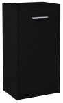 Sahtlituba kapp BODO BLACK 40cm raamaturiiul 1 uksega