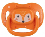 Silikoonist s&uuml;mmeetriline lutt Canpol Babies Cute Animals, 18+ kuud
