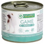 Konserv koertele Nature's Protection Adult Game ulukilihaga, 200g