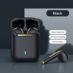 K&otilde;rvaklappide True Wireless Earphone m&uuml;rasummutav v&auml;rskendus Bluetooth 5.3 peakomplekti HD-muusika k&otilde;rvaklapid k&otilde;rvasisesed vabak&auml;eseadmed mikrofoniga, Juoda