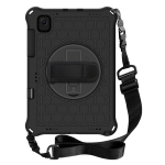 &bdquo;Honeycomb&ldquo; tugevdatud kaitse&uuml;mbris - must (Galaxy Tab S6 Lite 10.4 / Tab S6 Lite 10.4 2022 / Tab S6 Lite 10.4 2024)