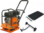 Vibratsiooniplaat BAU063, 15KN, 63 kg, Bauswern