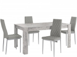 S&ouml;&ouml;gitoam&ouml;&ouml;bli komplekt Notio Living Lori 160/Barak, helehall/hall