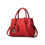 Naiste rahakotid ja k&auml;ekotid Fashion Ladies PU-nahast &uuml;laosa sanga-punane, Red