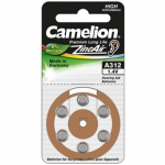 Camelion patareid kuuldeaparaadile, Zinc Air Celles, 1.4 V, A312/ZL312, 6 tk
