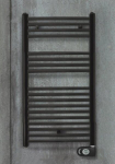 Elektriline radiaator vannituppa Zehnder Aura PBEBZ-080-40/MQ, 80x40cm, must