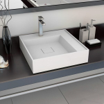Valamu 500x500, valge
