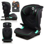 Lionelo Neal Black Onyx i-Size turvatool, 15&ndash;36 kg, ISOFIX, must
