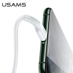 Kiirlaadimiskaabel USAMS USB-C į lightning 30W, must