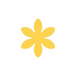 Dekoratiivne augustaja, Lill, 25 mm