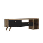 TV-laud Kalune Design 382(III), 150 cm, must/pruun