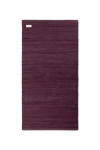 Rug Solid puuvillavaip, vaarikapunane, 65 x 135 cm