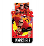 Voodipesukomplekt Incredibles 140 x 200 cm + padjap&uuml;&uuml;r 70 x 90 cm