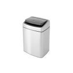 Brabantia Touch Bin puudutusele avanev kandiline pr&uuml;gikast 10L, matt teras n&auml;puj&auml;ljekindel
