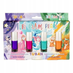 Tubi Glam - K&uuml;&uuml;nelakk lastele - Komplekt - 4 tk. x 5ml, Tuban TU3468