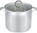 Pott Uno Eladia 6,3 L roostevaba, klaaskaanega, induktsioon