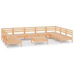 vidaXL 10-osaline aiadiivanikomplekt, t&auml;ism&auml;nnipuit