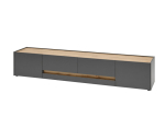 Tv-alus Imv City, 223 cm, antratsiit/tamm