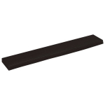 seinariiul | Ujuvad riiulid | Rippuv riiul, tumepruun, 60x10x2 cm, t&ouml;&ouml;deldud tammepuit CFE993454