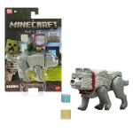 Mattel Minecraft Movie Wolf Actionfigur und Zubeh&ouml;r (Spielset mit 10 cm Figur)
