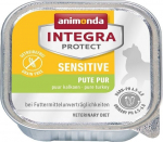 Konserv kassidele Animonda Integra Sensitive, kalkunilihaga, 100 g