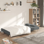 2-kohaline diivanvoodi patjadega, tumehall, kangas CFE62149