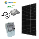 Fotogalvaaniline komplekt r&otilde;dule on grid 340w 230v inverter tasuta elekter mono