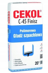 Pol&uuml;meerpahtel Cekol C-45 Finisz - lumivalge - 20 kg
